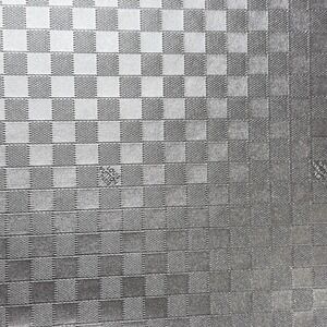 Louis Vuitton Black  Embossed Square Monogram Vinyl For Craftin Classic 12" X 12